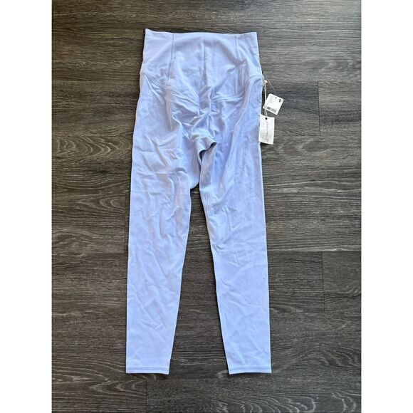 NWT Free People x Hatch Never Better Maternity Leggings In Orchid Small $108 - Picture 4 of 7